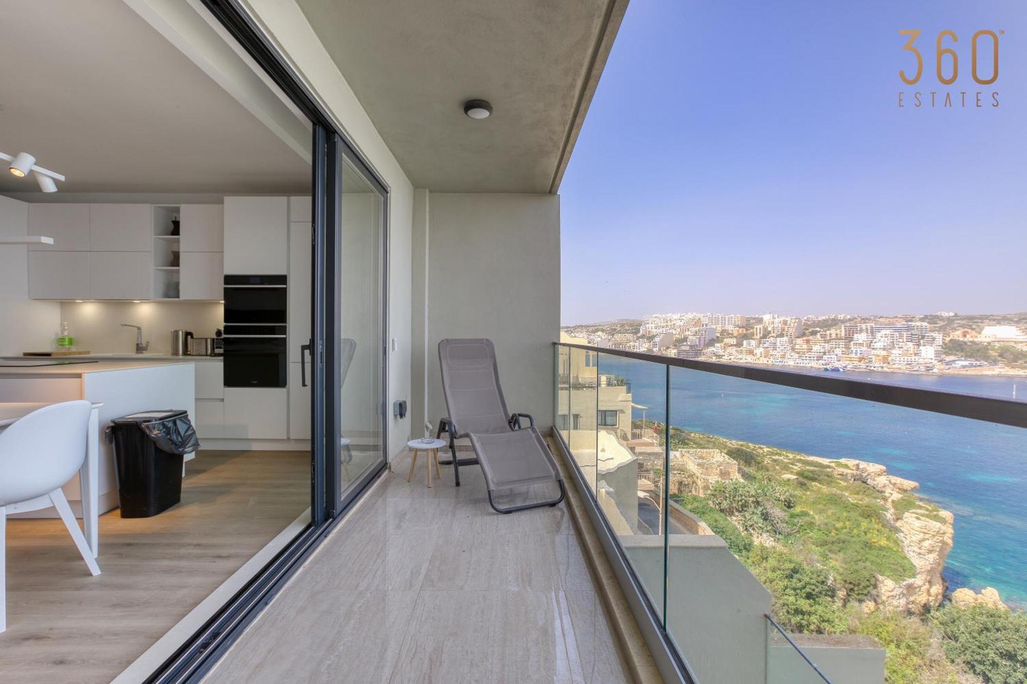 Designer 2Br Home With Stunning Views In St Pauls By 360 Estates St. Paul's Bay Exterior foto